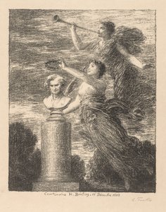 Stulecie Hectora Berlioza autorstwa Ignace Henri Jean Fantin-Latour