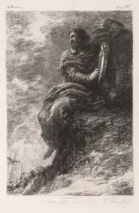 Harolde w górach autorstwa Ignace Henri Jean Fantin-Latour