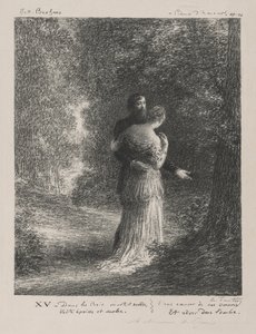 Wiersze miłosne (trzecia płyta) autorstwa Ignace Henri Jean Fantin Latour
