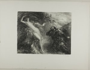 Manfred i Astartea, trzecia płyta autorstwa Ignace Henri Jean Fantin Latour