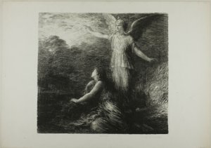 Paradise and the Peri (otwarcie), pierwsza płyta autorstwa Ignace Henri Jean Fantin Latour