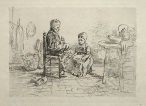 Obieranie Ziemniaków autorstwa Ignace Henri Jean Fantin Latour