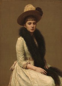 Portret Soni autorstwa Ignace Henri Jean Fantin Latour