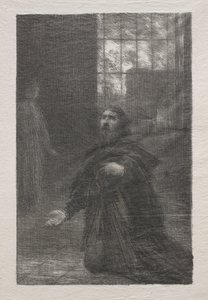 Rienzi, akt V: Modlitwa Rienziego autorstwa Ignace Henri Jean Fantin-Latour