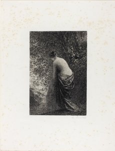 Kąpiący się na stojąco autorstwa Ignace Henri Jean Fantin Latour