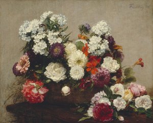 Martwa natura z kwiatami, 1881. autorstwa Ignace Henri Jean Fantin Latour