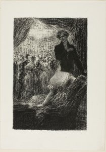 Fantastyczna Symfonia: Bal, od Hectora Berlioza, jego życie i twórczość autorstwa Ignace Henri Jean Fantin Latour