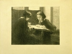 Hafciarki, nr 3 autorstwa Ignace Henri Jean Fantin Latour