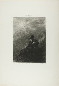 Gwiazda Wieczorna, drugi talerz autorstwa Ignace Henri Jean Fantin Latour