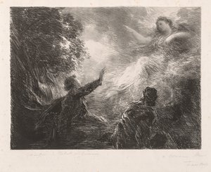 Wróżka Alp autorstwa Ignace Henri Jean Fantin-Latour
