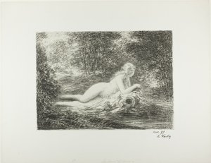 Wiosna w lesie autorstwa Ignace Henri Jean Fantin Latour