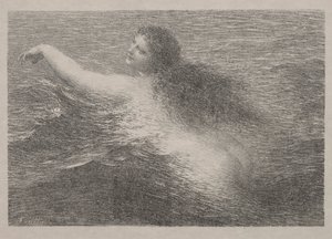 Wodny geniusz autorstwa Ignace Henri Jean Fantin Latour