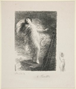 Młody Tarentin autorstwa Ignace Henri Jean Fantin Latour