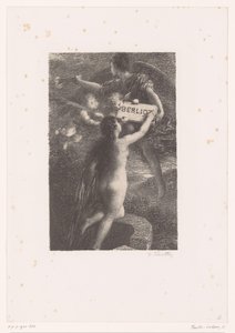 Druk tytułowy dla: Hector Berlioz, sa vie et ses oeuvres Berlioz (tytuł na obiekcie) Verite Życie i twórczość Hectora Berlioza (tytuł serii) autorstwa Ignace Henri Jean Fantin Latour