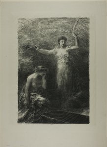 Do Victora Hugo autorstwa Ignace Henri Jean Fantin-Latour