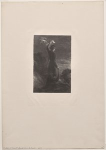 Tristan i Izolda, Akt II: Sygnał w nocy autorstwa Ignace Henri Jean Fantin Latour