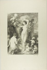 Wschodząca Wenus autorstwa Ignace Henri Jean Fantin Latour