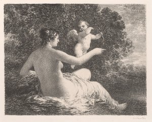 Wenus i Kupidyn autorstwa Ignace Henri Jean Fantin-Latour