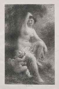 Wenus i Kupidyn autorstwa Ignace Henri Jean Fantin-Latour