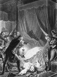 Zabójstwo cara Pawła I 12 marca 1801, 1874 r.