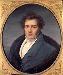 Portret Francois Adriena Boieldieu (1755 - 1834), kompozytora francuskiego. Obraz Henri Francois Riesener (1767-1828)