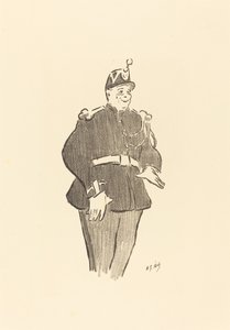 Policjant autorstwa Henri Gabriel Ibels