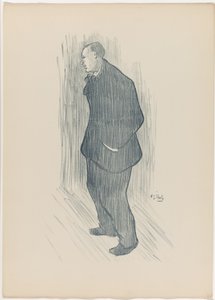 Mévisto, z Le Café-Concert autorstwa Henri Gabriel Ibels