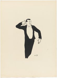 Paulus, z Le Café-Concert autorstwa Henri Gabriel Ibels