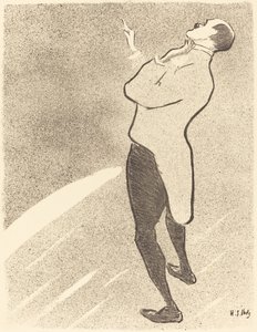 Piosenkarz autorstwa Henri Gabriel Ibels