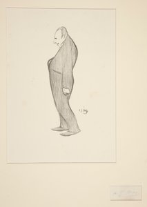 Stojący mężczyzna autorstwa Henri Gabriel Ibels