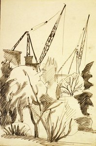 Rekonstrukcja, Londyn autorstwa Henri Gaudier Brzeska