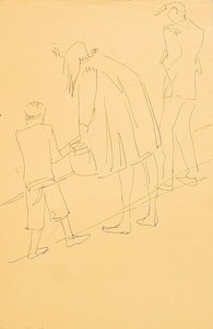 W zoo autorstwa Henri Gaudier-Brzeska