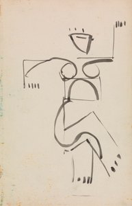 Tańcząca postać autorstwa Henri Gaudier-Brzeska