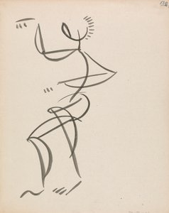 Tańcząca postać autorstwa Henri Gaudier-Brzeska