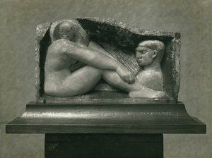Odaliska (mężczyzna i kobieta) 1912-13 (alabaster)
