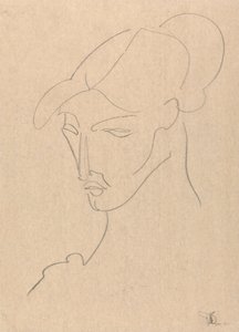 Portret kobiety autorstwa Henri Gaudier-Brzeska