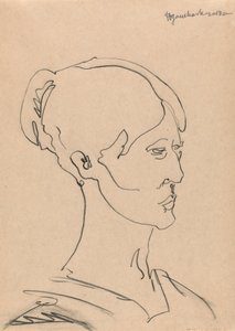 Portret kobiety autorstwa Henri Gaudier Brzeska