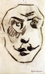 Rzeźbiarski Naczelnik Brodzky autorstwa Henri Gaudier-Brzeska