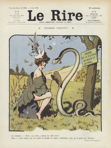 Ilustracja do Le Rire (kolor lito)