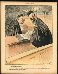 Talerz maślany, satyryczny w kolorze