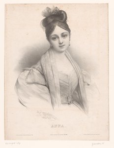 Van Anna Anna (tytuł na obiekcie) Dames met namemen volgens het alfabet (tytuł serii) Alfabet damski, czyli zbiór dwudziestu pięciu portretów fantasy (tytuł serii)