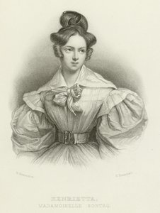 Henrietta, Madamoiselle Sontag autorstwa Henri Grevedon