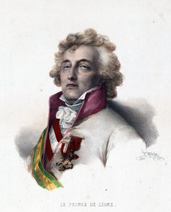 Portret księcia Karola Józefa de Ligne (1735-1814) - Portret Karola Józefa, księcia de Ligne - autorstwa Grevedon, Pierre Louis Henri (1776-1860)