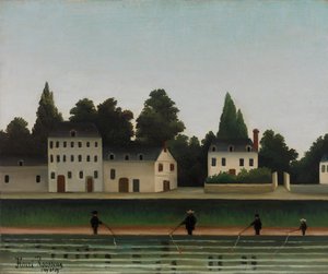Krajobraz z Rybakiem, 1909