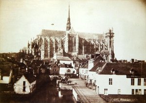 Katedra w Amiens, ok.1851-52 (kalotyp)