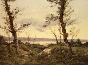 Ujście, 1895 autorstwa Henri Joseph Harpignies
