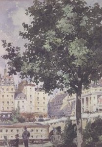 Pont Neuf, 1893 (wc) autorstwa Henri Joseph Harpignies