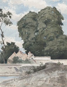 Widok z murów obronnych w Chartres, 1893. autorstwa Henri Joseph Harpignies