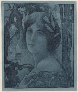 Słodka noc, 1899. autorstwa Henri Jules Guinier