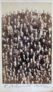 PIERWSZY PARLAMENT WŁOSKI 1861 autorstwa Henri Le Lieure